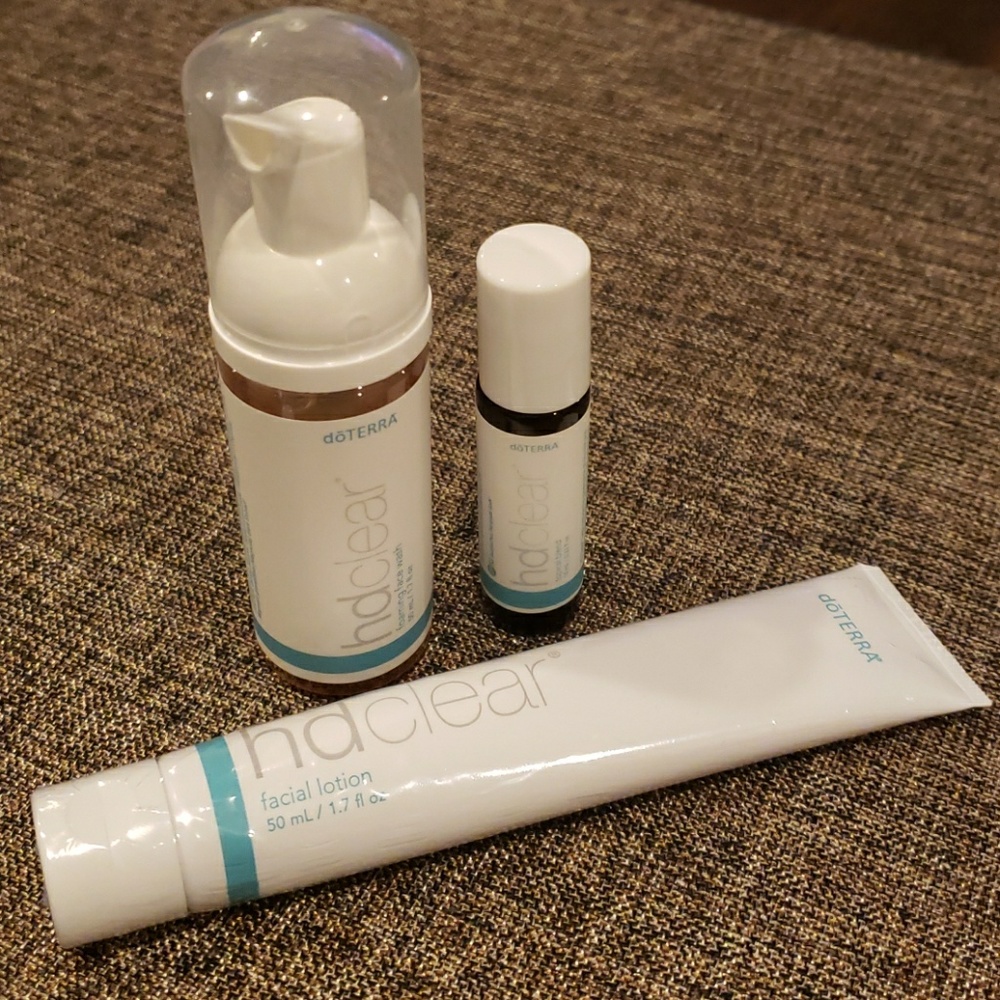 Doterra HD Clear Skin Set -Wash- Lotion -Oil